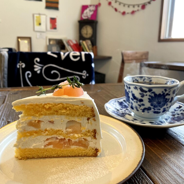 紅玉りんごのショートケーキ