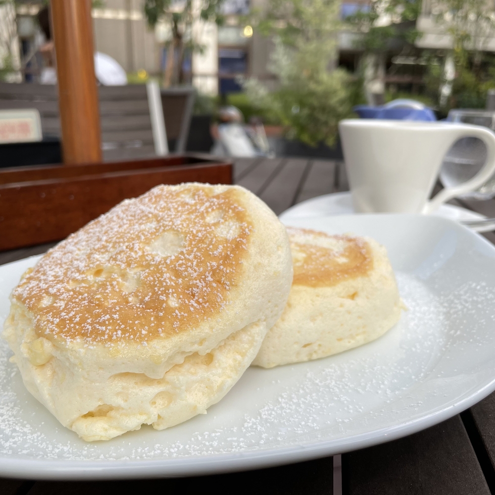 ふわっとろパンケーキとアールグレイ